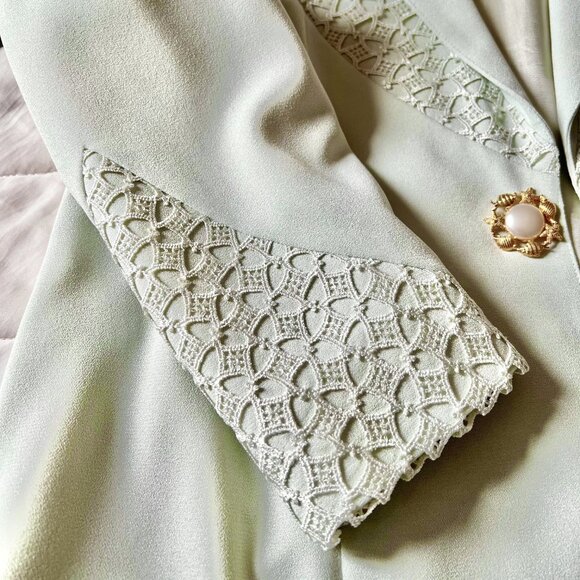 Melanie Lyne Elegant Dress and Jacket - Size 7/8 - Picture 3 of 5